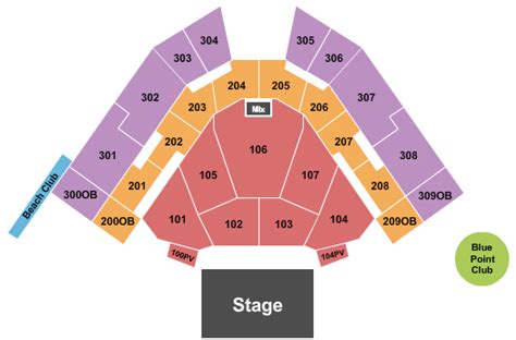 Hartford HealthCare Amphitheater Seating Chart - Bridgeport