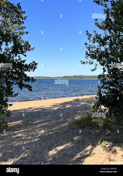 Traverse City State Park Beach Stock Photo - Alamy