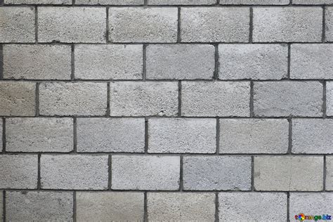 The wall of concrete blocks.texture. free image - № 5320