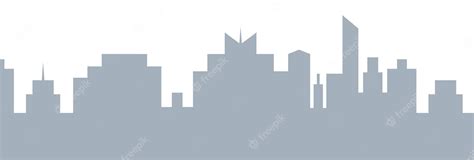 Premium Vector | Vector silhouette skyline illustration