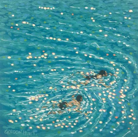 Gordon Hunt - Gordon Hunt, Swim Study, Seascape Art, Contemporary Art, Affordable Art ...