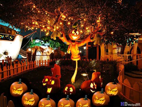 Halloween Wallpapers - Free Halloween Wallpapers: Halloween Pumpkin Party Wallpaper, Jack o ...