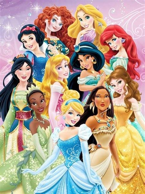 5D DIY Diamond Painting Disney Princess Mosaic Cross Stitch Full Square Drill 3D Diamond Paintin ...