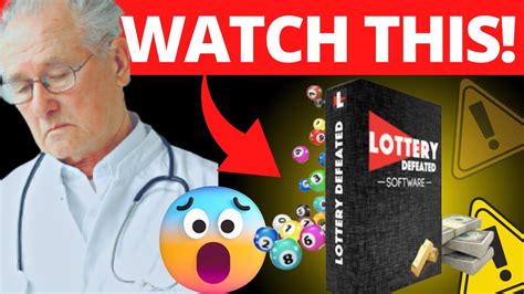 LOTTERY DEFEATER SOFTWARE 🛑((WARNING!))🛑 Lottery Defeater Works ...