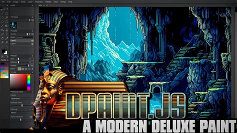 DPaint.js -- Modern Deluxe Paint Inspired Pixel Art App