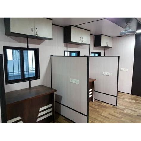 White Office Cabin With Furniture at Best Price in Thane | Anteya Design Private Limited