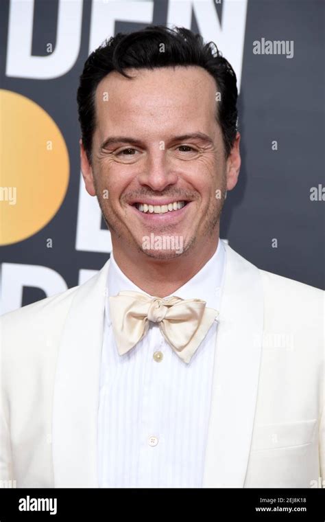 Andrew Scott arrives at the 77th Golden Globe Awards held at The ...