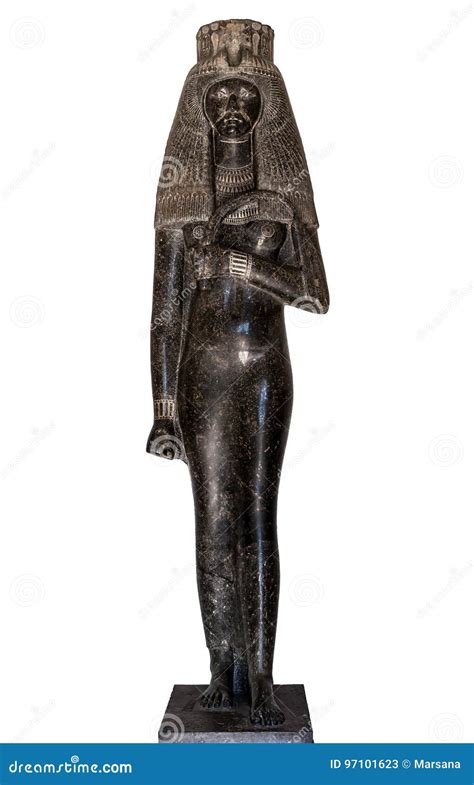 Statue of Queen Tuya editorial stock photo. Image of indoor - 97101623