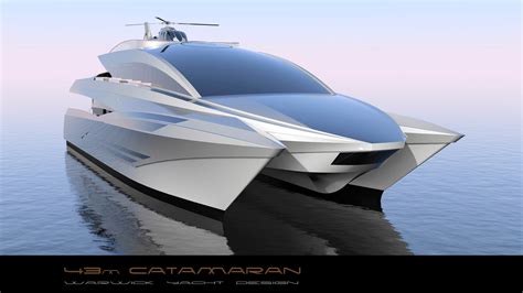 W 60m Catamaran - Warwick Yacht Design