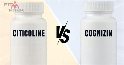 Citicoline vs Cognizin: What's The Difference?