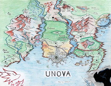 Unova Map Labeled