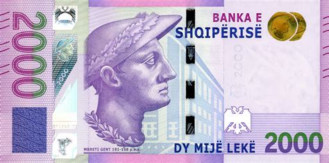 Albania new 2,000-lek note (B325a) confirmed – BanknoteNews