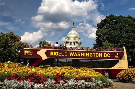 Washington DC Hop-On Hop-Off Bus Tour, Water Taxi Admission 2024