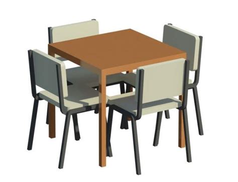 Dining Table Revit Family