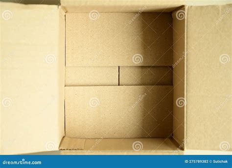 Close Up Brown Paper Box Packaging for Design Stock Photo - Image of ...