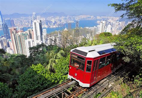 Peak tram in Hong Kong — Stock Photo © leungchopan #5523150