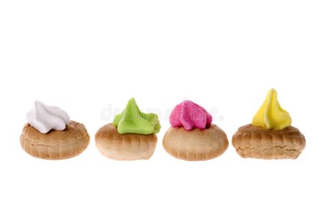 Icing Biscuits Isolated stock photo. Image of tradition - 6092962