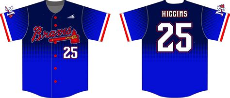 Maryland Braves 2017 Custom Modern Baseball Jerseys - Custom Baseball ...