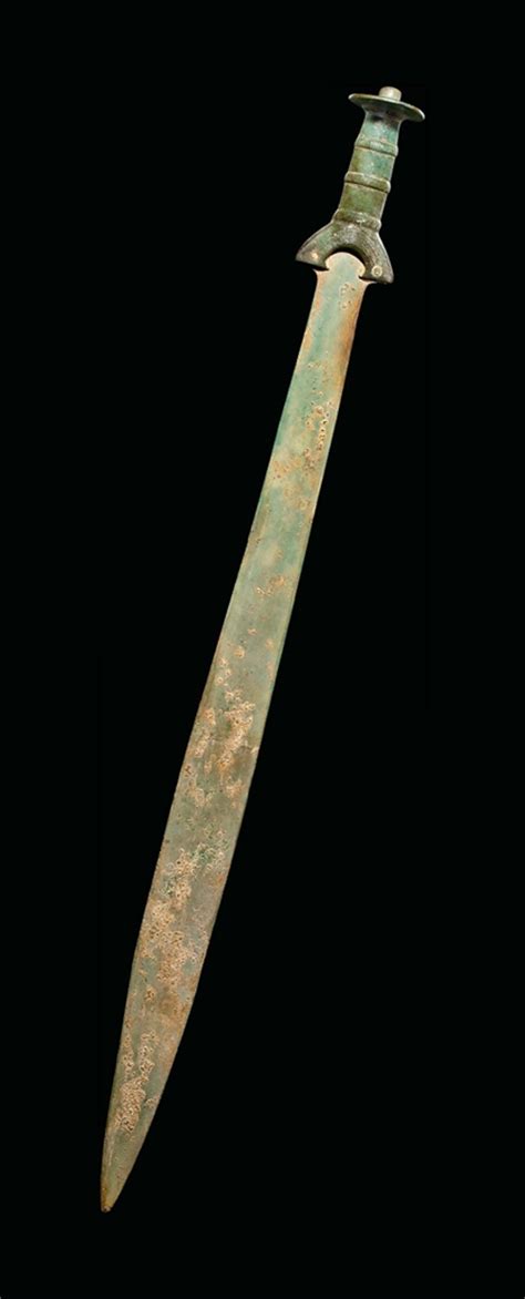 A EUROPEAN BRONZE SWORD | BRONZE AGE, CIRCA 12TH-10TH CENTURY B.C. | Ancient Art & Antiquities ...