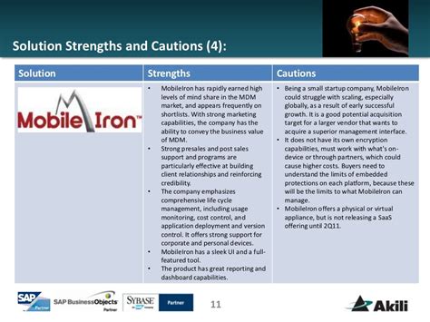 Mdm solutions comparison