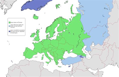 the borders of Europe : r/MapPorn