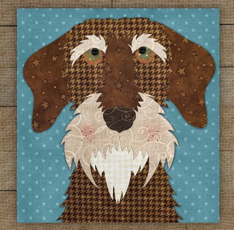 Dog Patterns | Dog quilts, Animal quilts, Wire haired dachshund