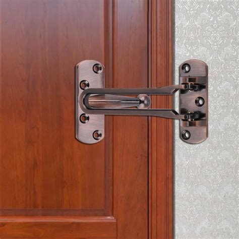 Ccdes Heavy Duty Zinc Alloy Safety Guard Security Door Lock Latch for Home Hotel Door, Heavy ...