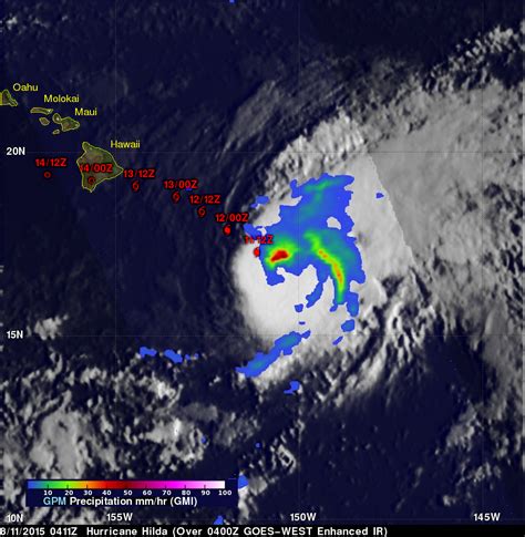 Hurricane Hilda Weakening, Heads Toward Hawaii | Precipitation ...