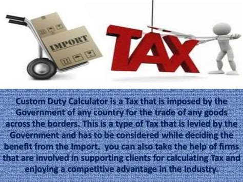 All that you Should Know about Custom Import Duty Calculator