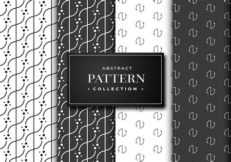 Premium Vector | Abstract pattern collection