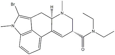 N(1)-methyl-2-bromo-lysergic acid diethylamide | 50484-98-5