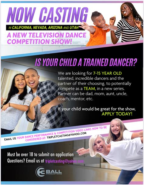 Auditions for Kids in Utah, Nevada, Arizona and California for New Kids ...