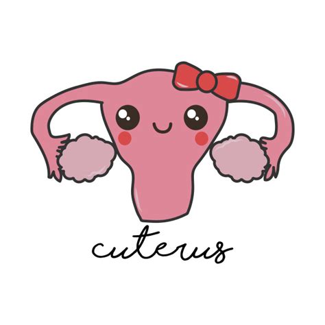 Cuterus - Uterus - T-Shirt | TeePublic