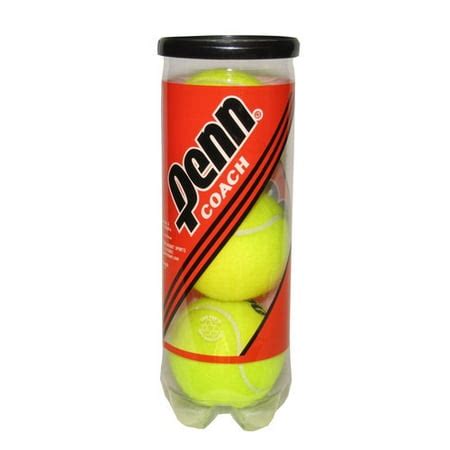 Penn Coach Tennis Ball Can (3 balls) - Walmart.com