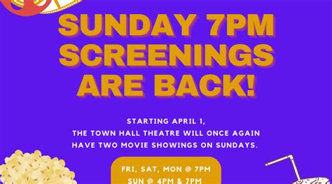 What's coming to the Town Hall Theatre in April - Plumas News