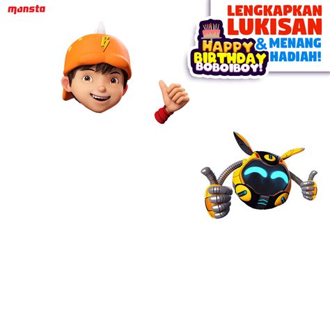 Lukisan Kartun Boboiboy Galaxy : Jual Sticker Poster Boboiboy Galaxy ...