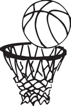 Basketball Black And White Clipart | Free download on ClipArtMag