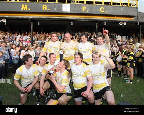 Melrose win the melrose sevens at melrose rugby club hi-res stock photography and images - Alamy