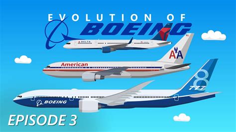 Evolution of Boeing (3/3) | The Newest Boeing Aircraft - YouTube