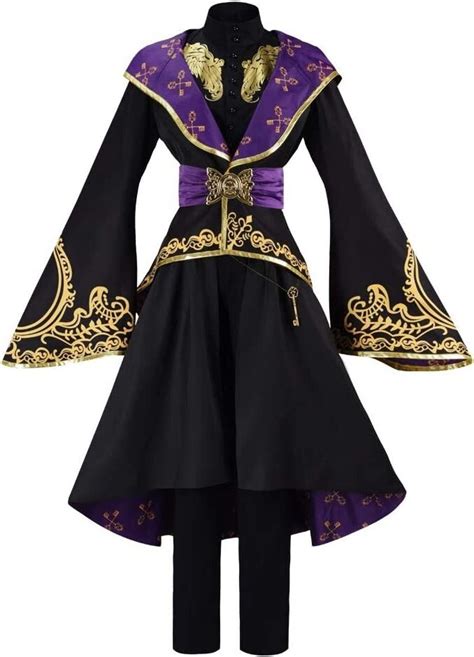 Twisted Wonderland Cosplay Costume Ceremony Dress Ful… - Gem