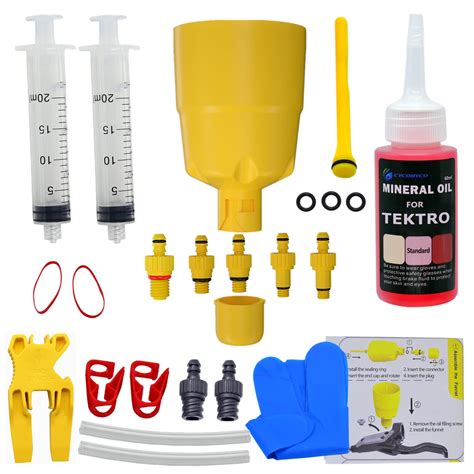 Buy CYCOBYCO Bleed Kit for TEKTRO-TRP Hydraulic Disc Brakes I Bicycle ...