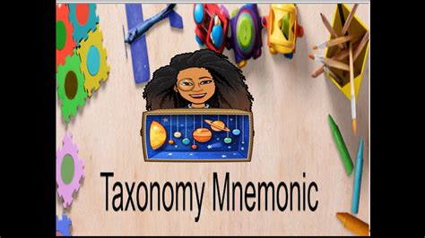 TAXONOMY Mnemonic - YouTube