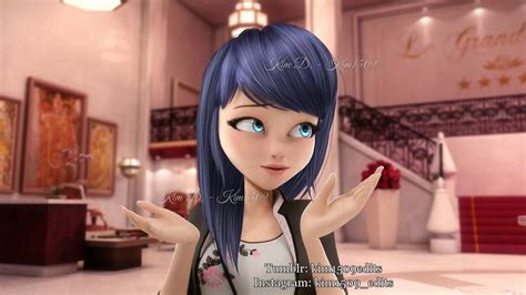 Marinette and hair down (By Kim1509) | Miraculous Amino