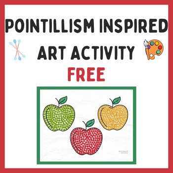 Pointillism Fall Art Activity - Elementary and Special Education