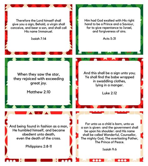 15 Best Free Printable Christmas Bible Verses PDF for Free at ...