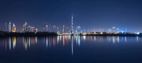 37,215 Dubai Skylines Night Images, Stock Photos, 3D objects, & Vectors ...