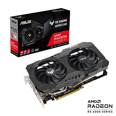 GIGABYTE Radeon RX 6600 XT Gaming OC 8G vs ASUS TUF Gaming Radeon RX 6500 XT OC Edition Graphics ...