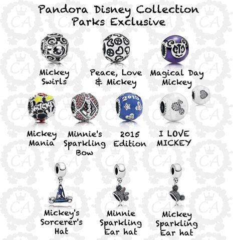 Pandora Disney Charms Available Monday- Preorder yours!