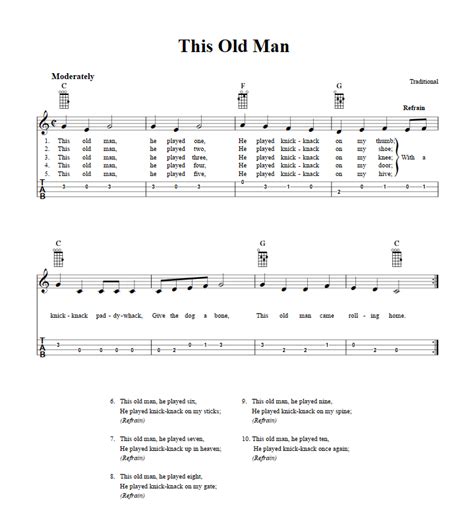 Old Man Guitar Chords And Lyrics