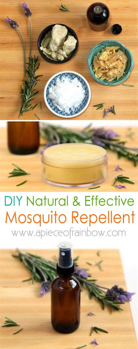 Homemade Natural Mosquito Repellent ( 2 Easy Recipes that Work Wonders! ) - A Piece Of Rainbow